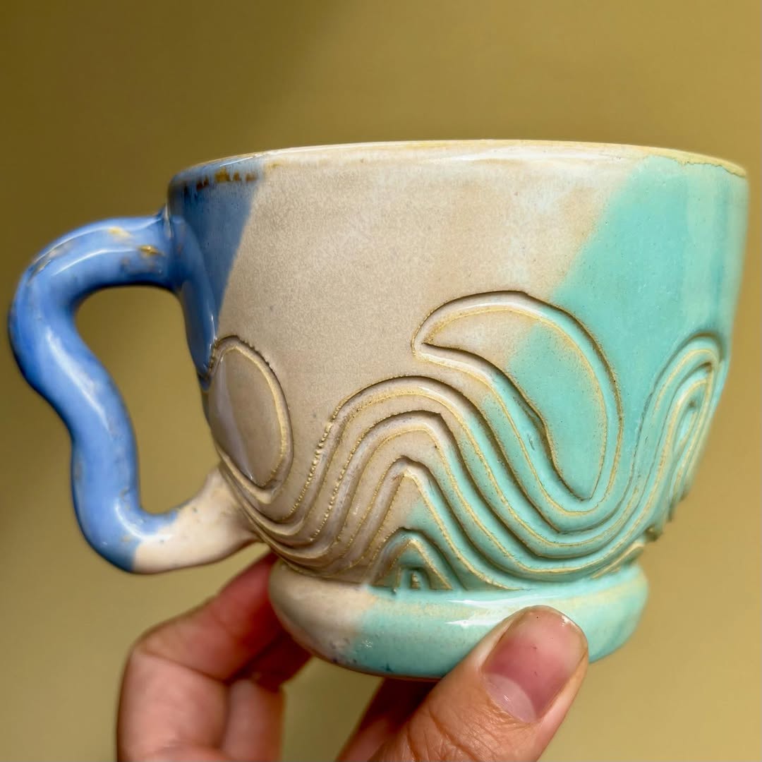 Taza artesanal