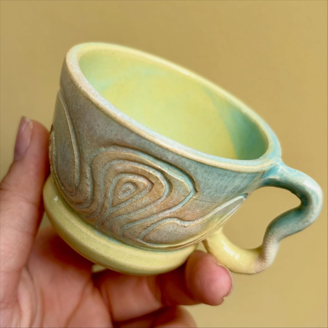 Taza artesanal