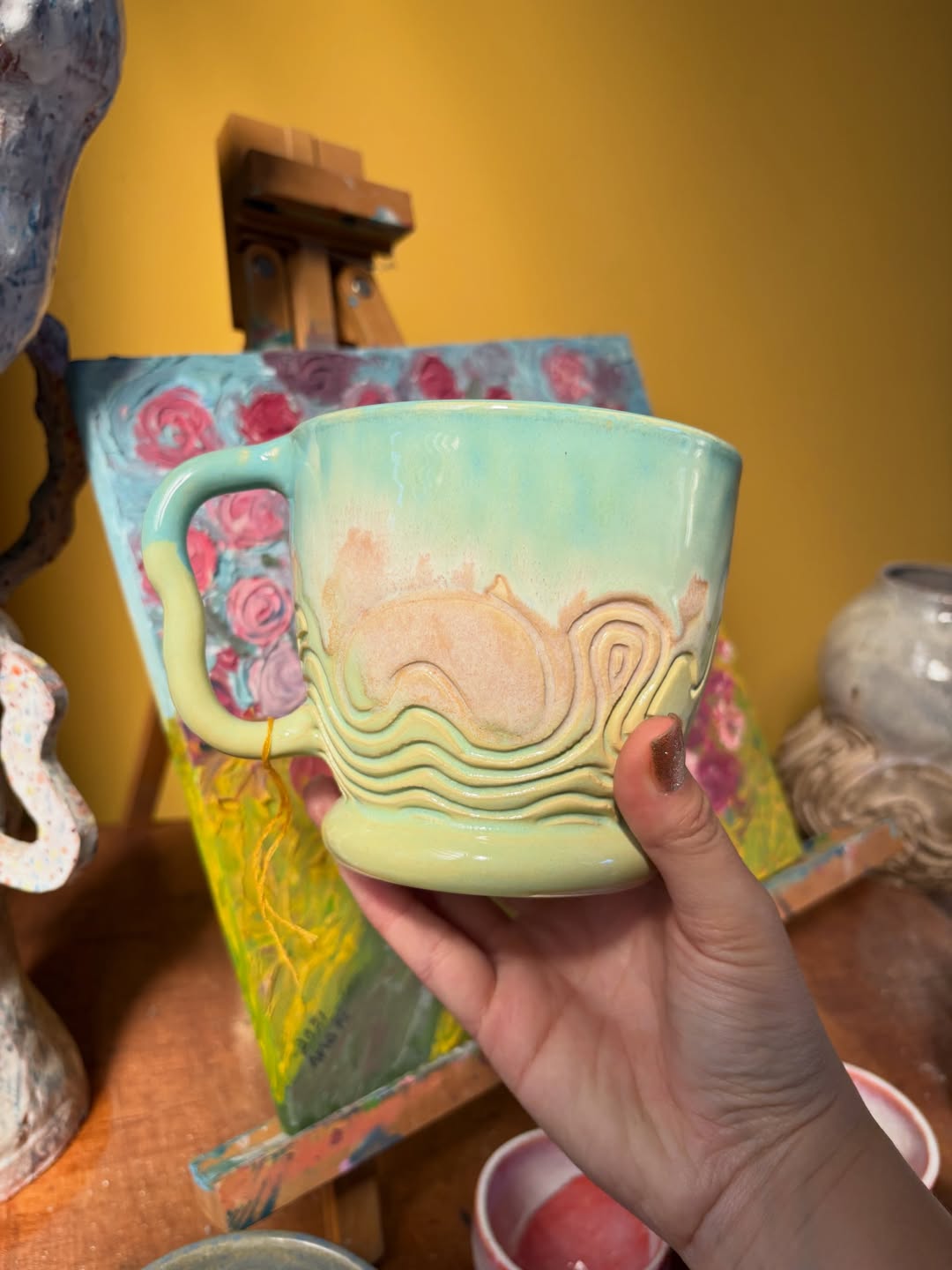 Taza artesanal